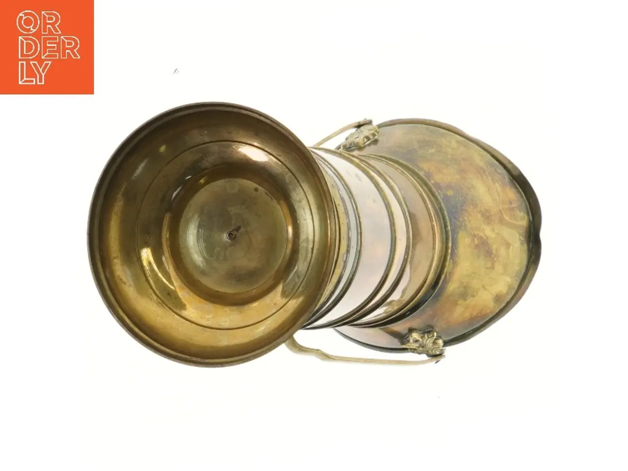 Billede 3 - Antik messingkande (str. 36x13 cm)