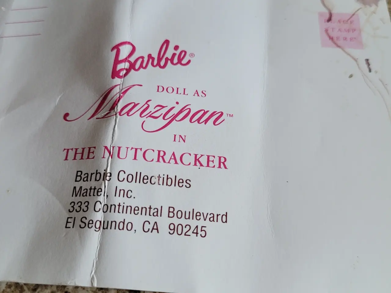 Billede 5 - Barbie marzipan nøddeknækkeren