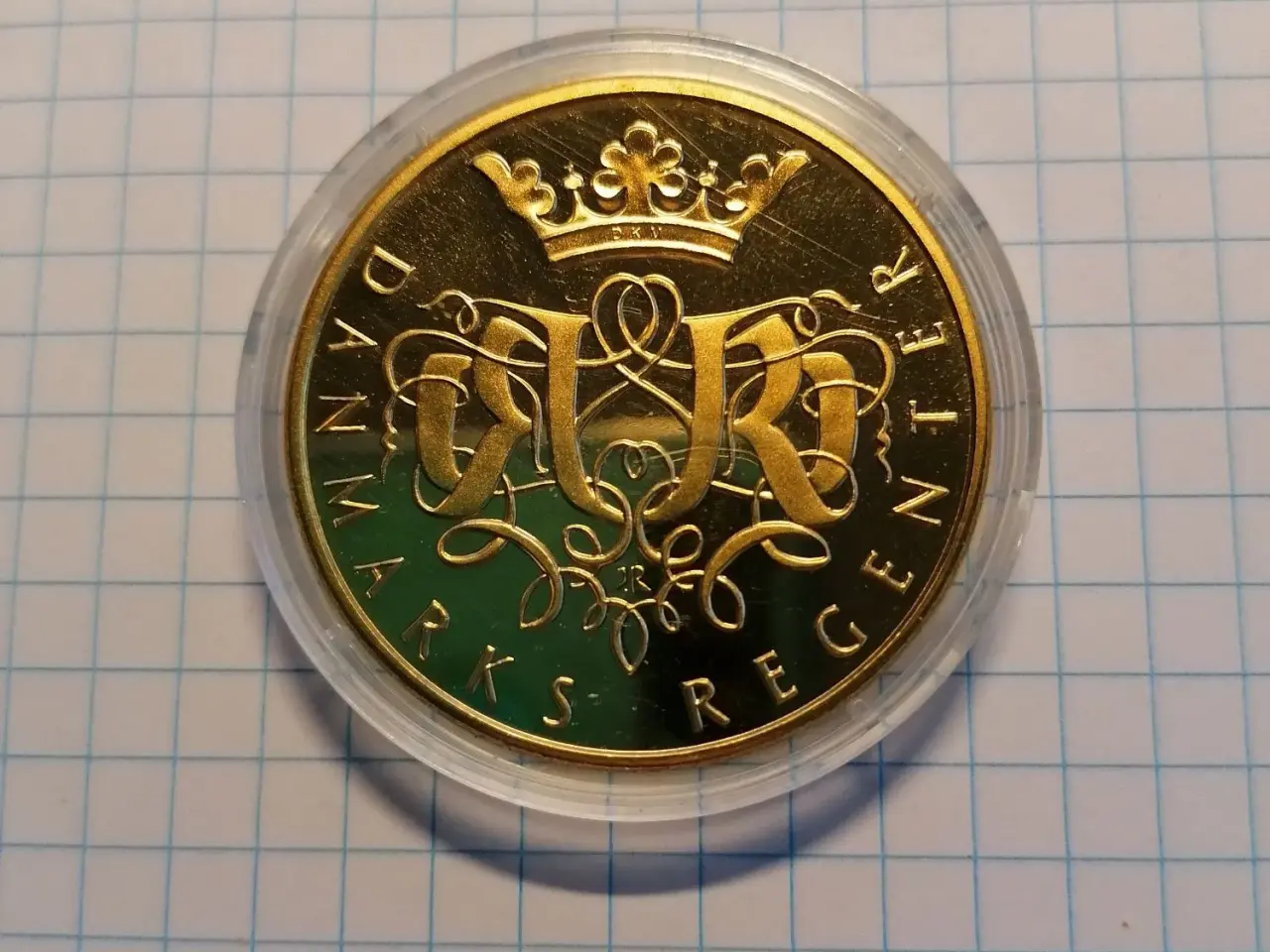 Billede 1 - Erindringsmønt - de kongelige tvillinger