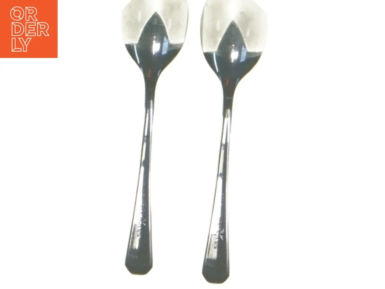 Billede 3 - Sølvfarvede skeer (str. 12 cm)