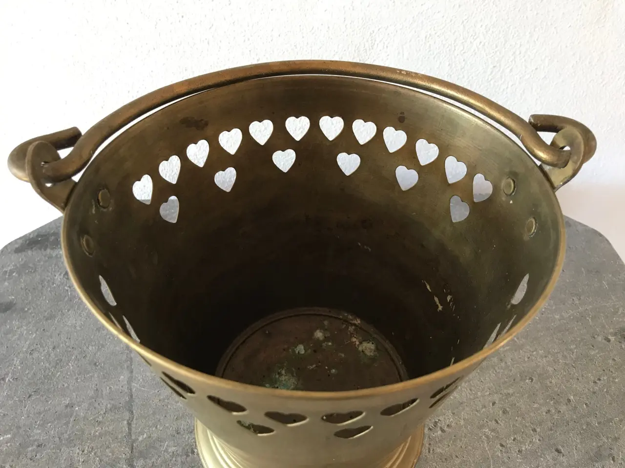 Billede 5 - Vintage messing spand