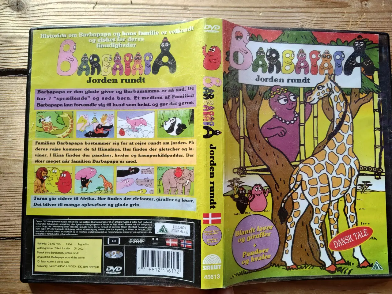 Billede 1 - Barbapapa jorden rundt DVD Film