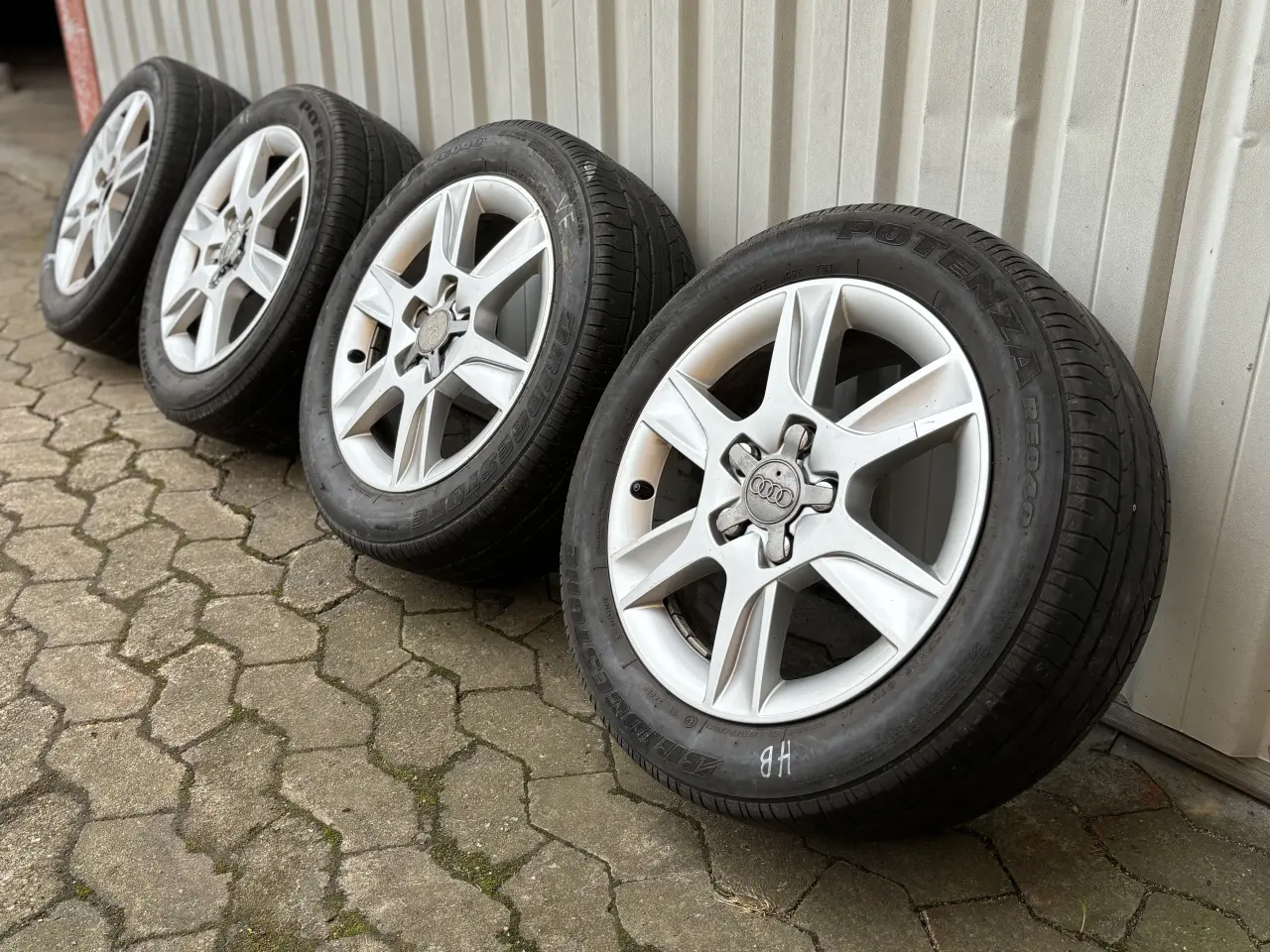 Billede 5 - 16” Audi alufælge ET50 - Fra en Audi A4