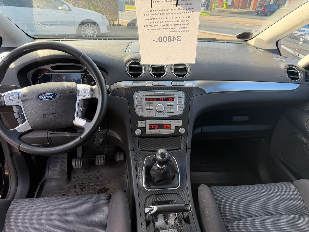 Billede 10 - Ford S-Max 2.5 Turbo ST 220hk!