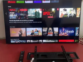Smart TV Sony 55 tommer, med fjernbetjening
