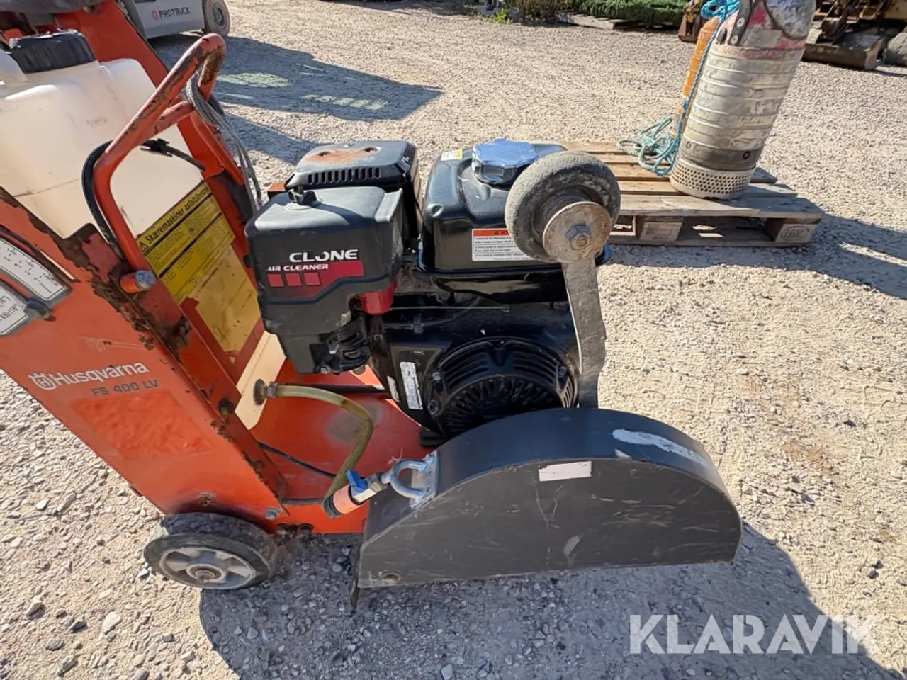 Billede 10 - Beton- og asfaltsav Husqvarna FS 400 LV