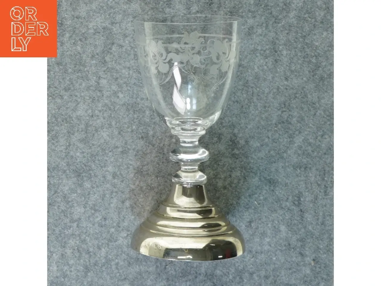 Billede 1 - Glaspokal (str. 21 x 10 cm)