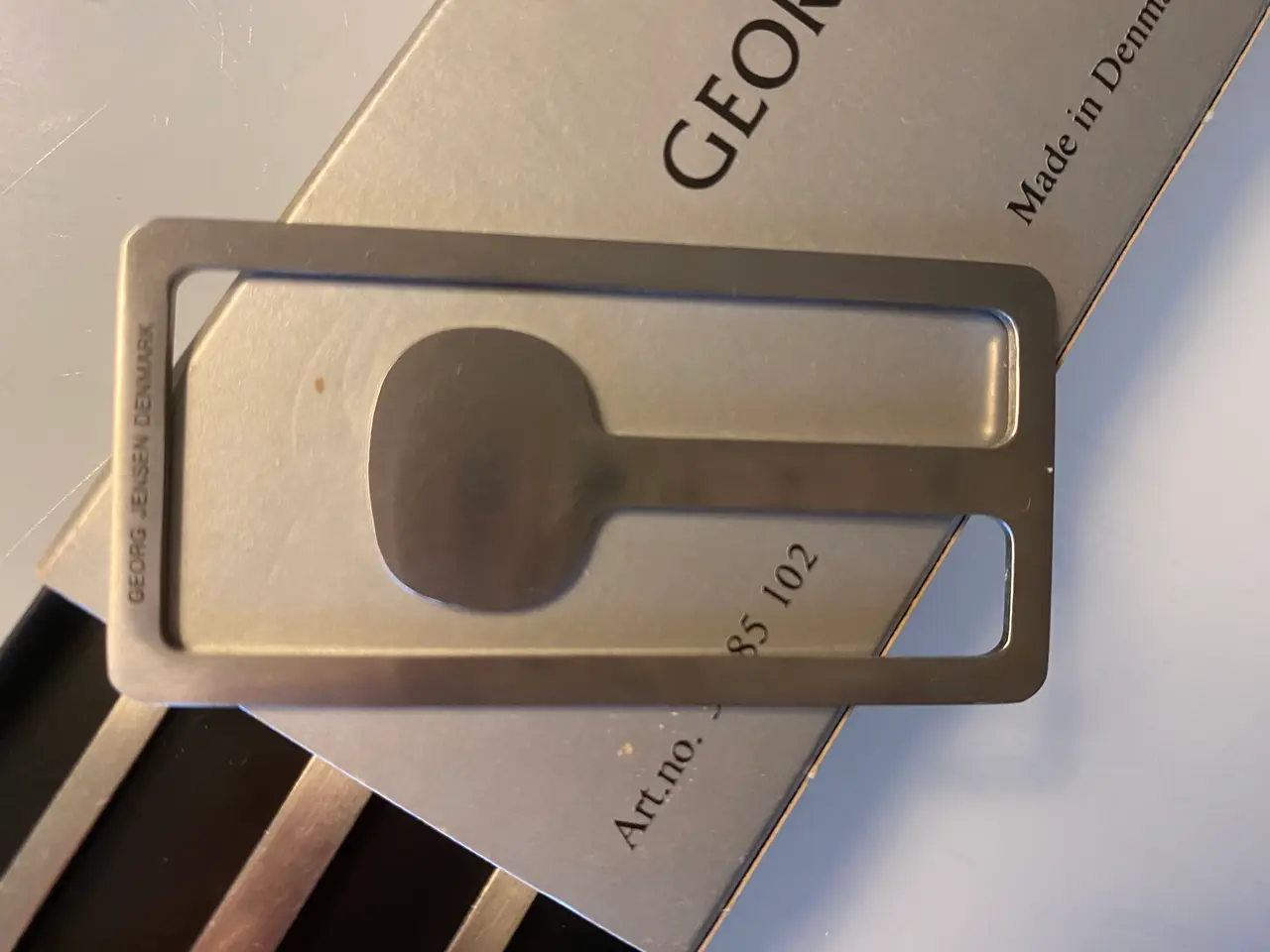 Billede 2 - 2 Georg Jensen stål clips