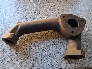 Manifold til MF 35 diesel, som ny