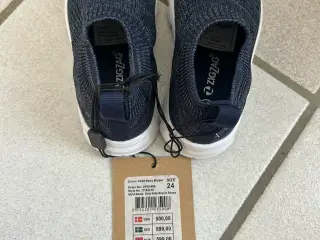 Ny/ubrugt ZigZag sneakers str. 24