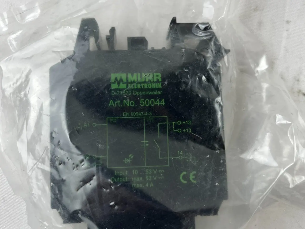 Billede 2 - Murr Elektronik 50044 Interface relæ modul 10-53V