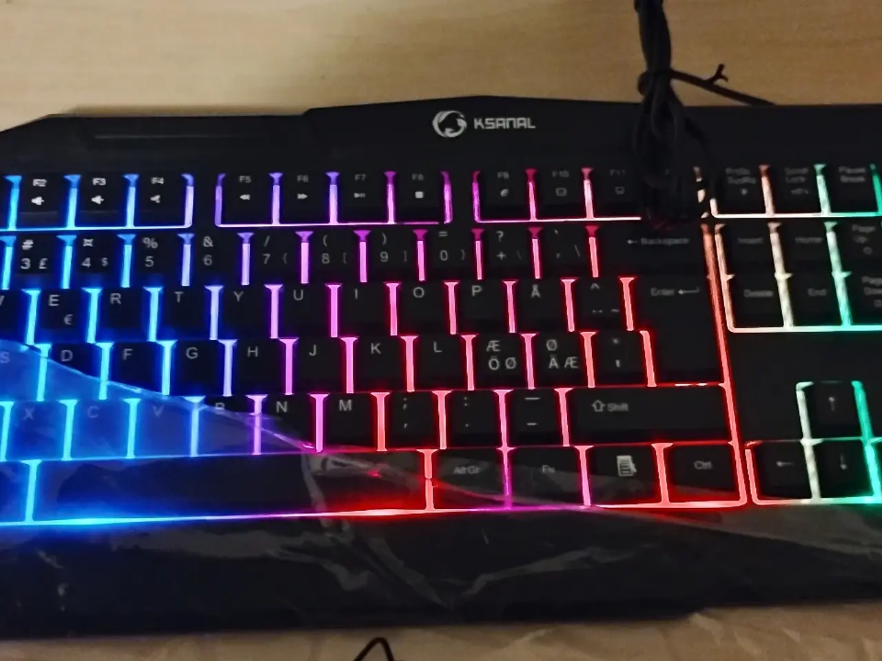 Billede 2 - Tastatur med lys nyt