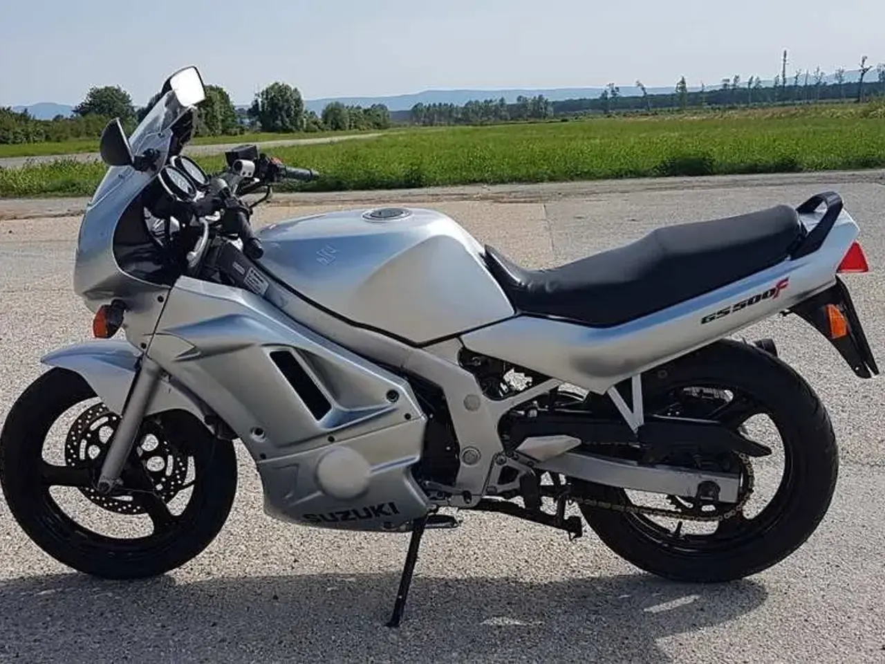 Billede 8 - Suzuki GS 500 E Kåbedele Lilla-metalic