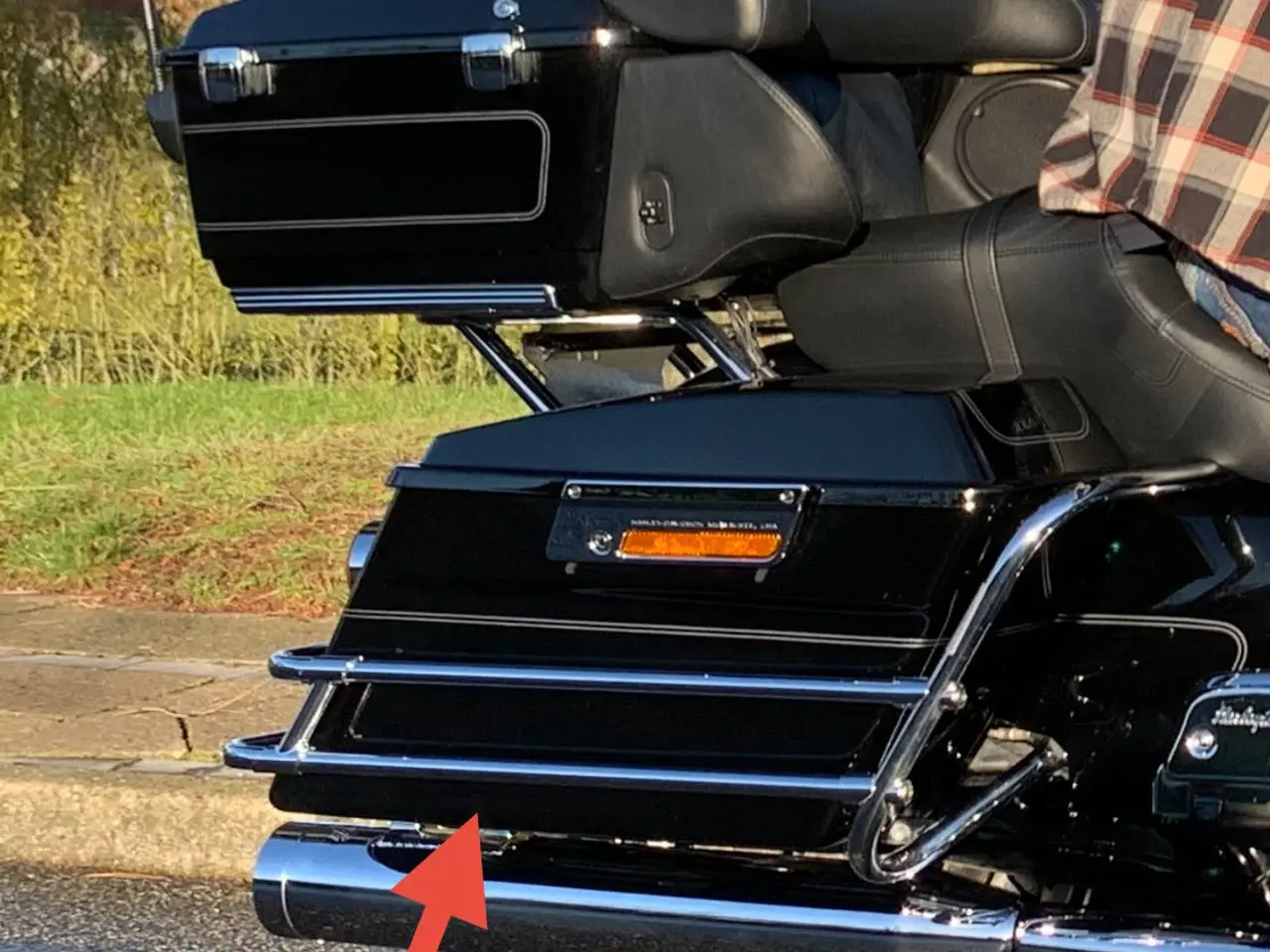 Billede 1 - Originale sidetaske beskyttere H-D
