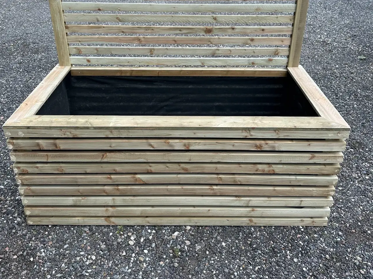 Billede 2 - Højbed / rum deler / terrasse opdeler Med ryg