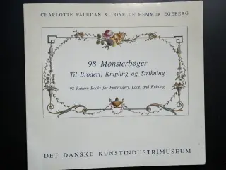 98 MØNSTERBØGER - til Broderi, Knipling, Strikning