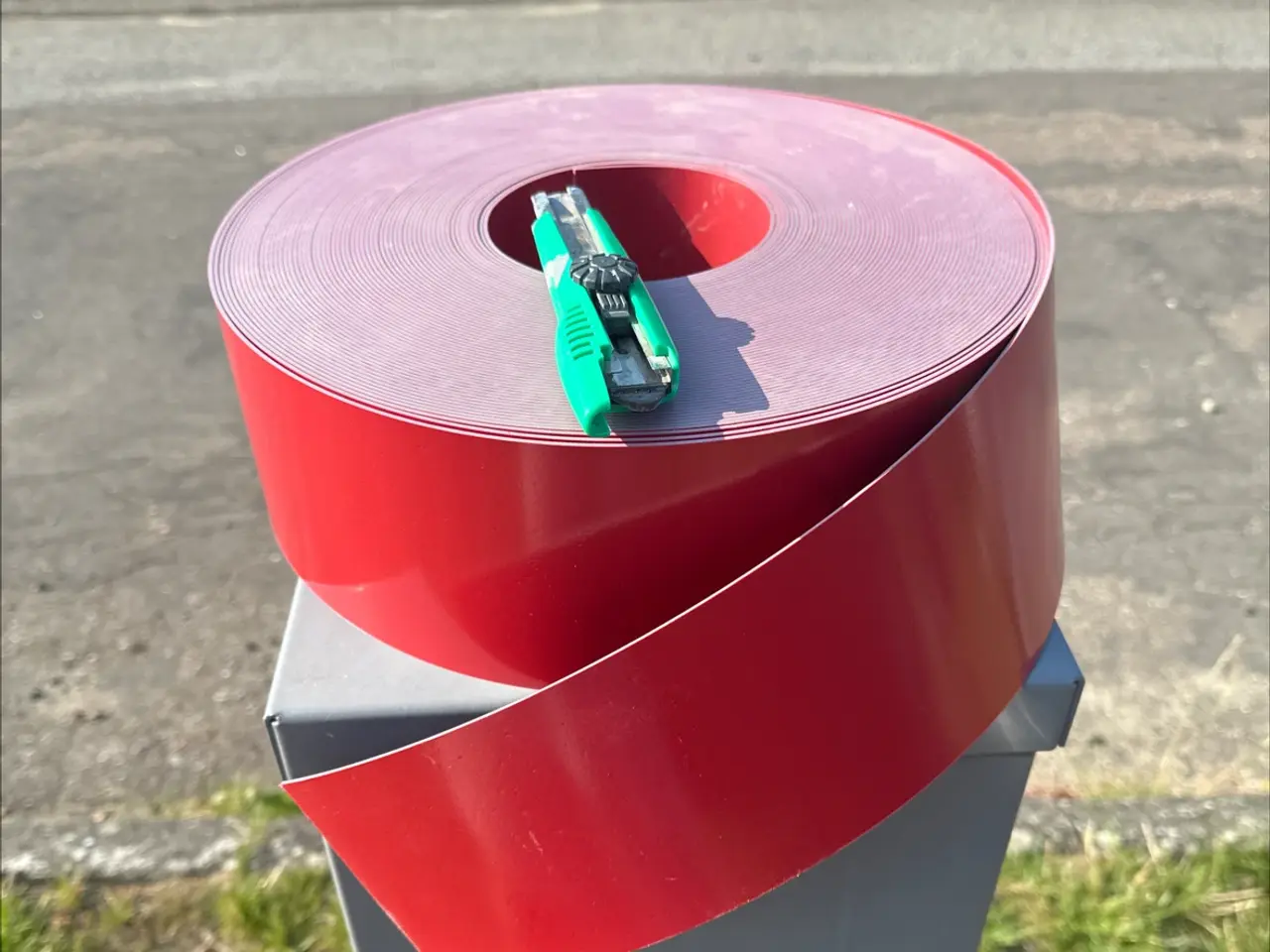 Billede 1 - Afdækningsbånd ca. 35 meter