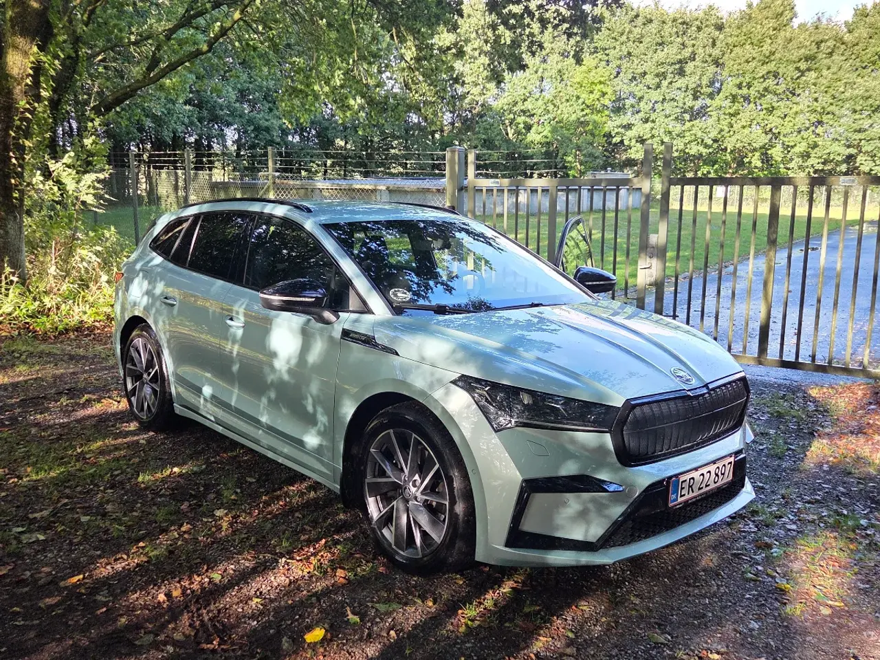 Billede 2 - Velholdt Skoda Enyaq iV 80x Sportline – Firehjulst