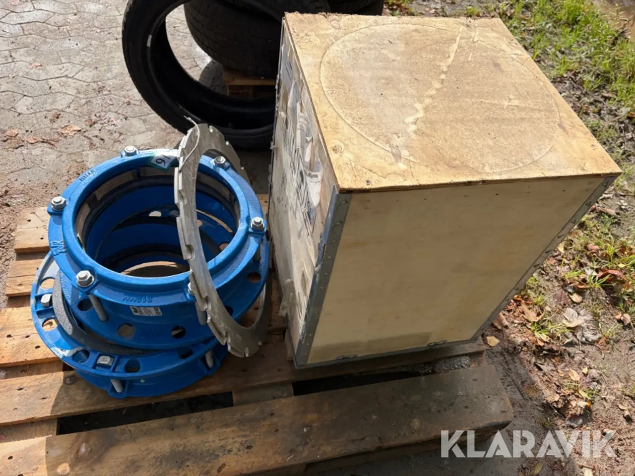 Billede 4 - Elektromagnetisk flowmåler MJK MagFlux 7200 med to koblinger Ø315