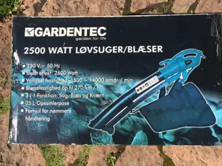 Løvblæser -løvsuger