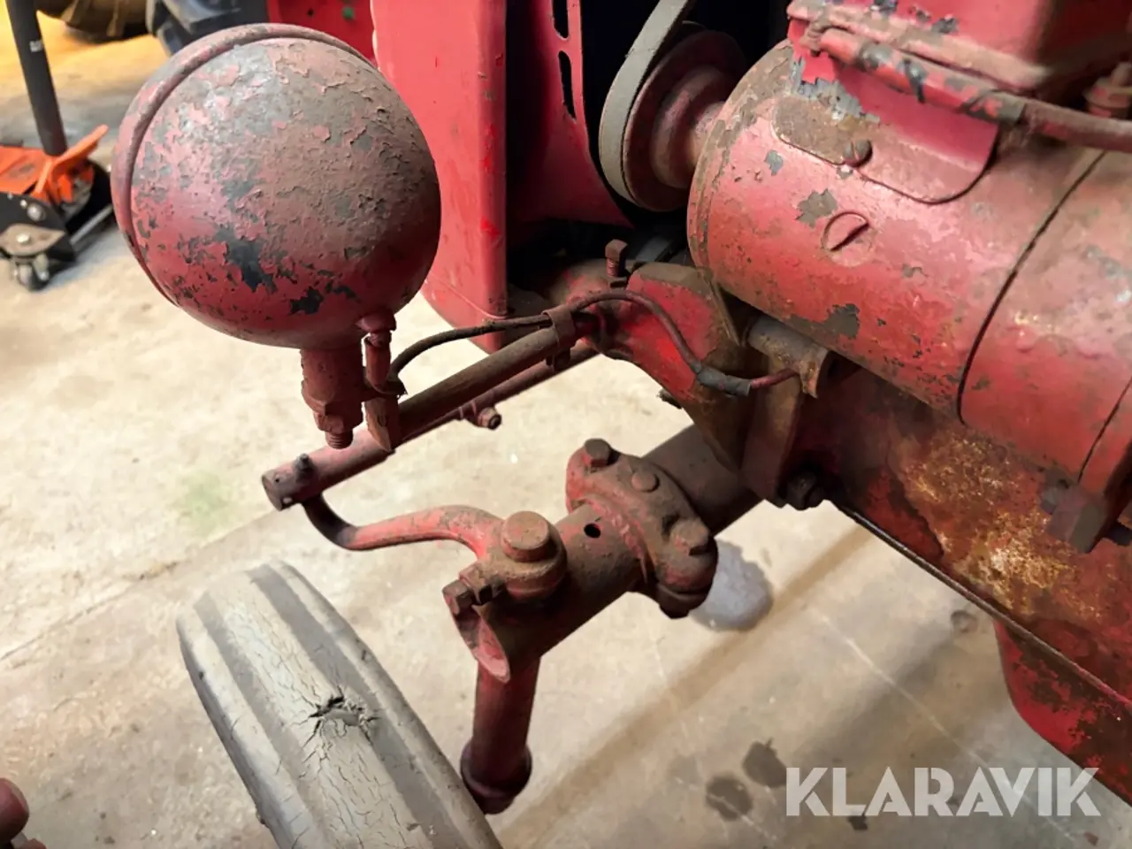Billede 9 - Veterantraktor International Harvester Super A med plov