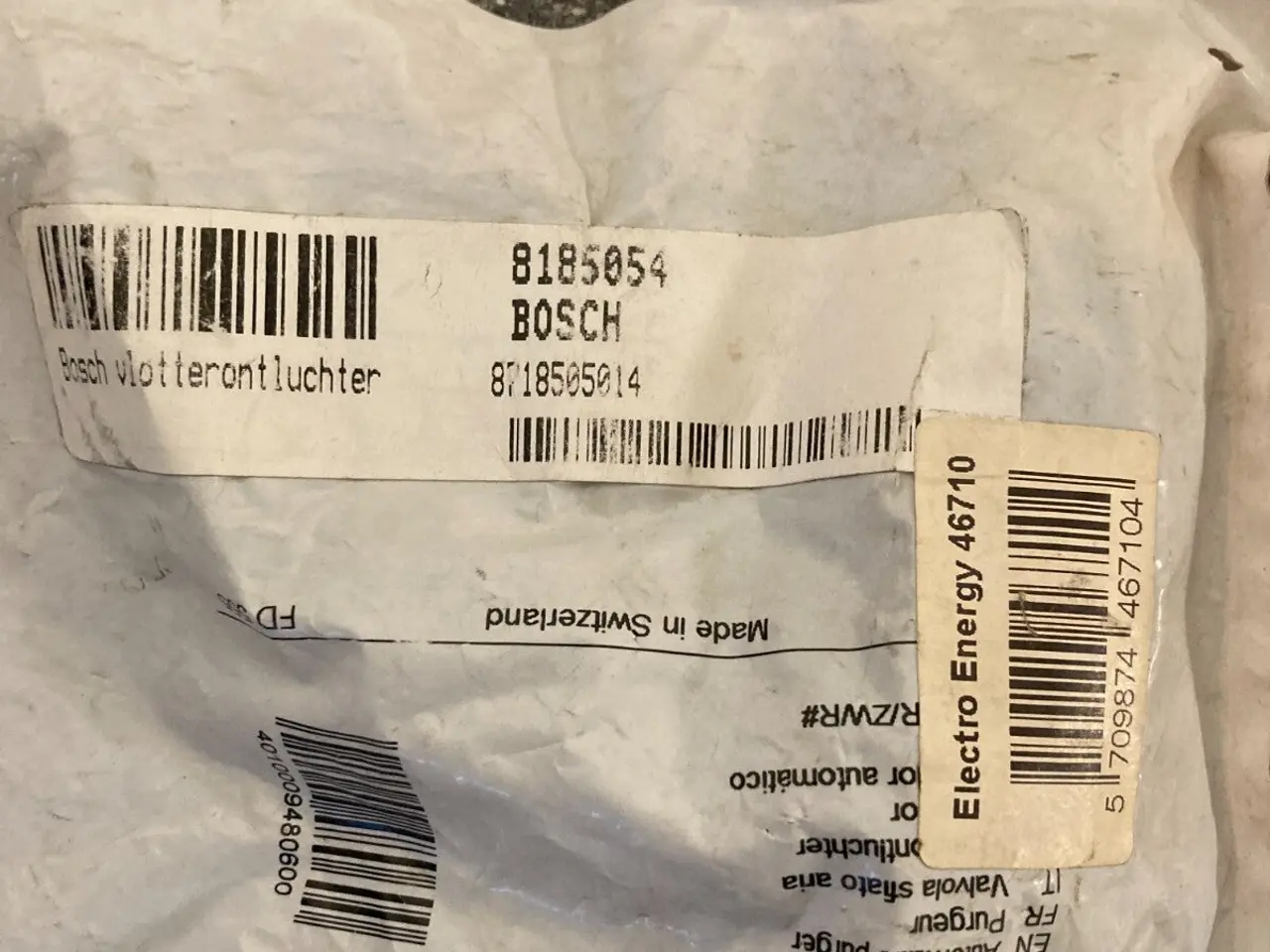 Billede 3 - Bosch Automatic Air Purger PN:718505014 - Heating