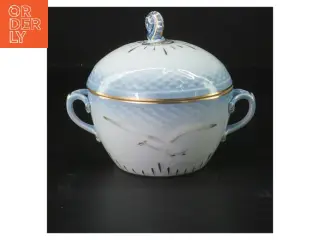 Sukkerskål med mågemotiv fra Bing Og Grøndal (str. Ø 11 cm)