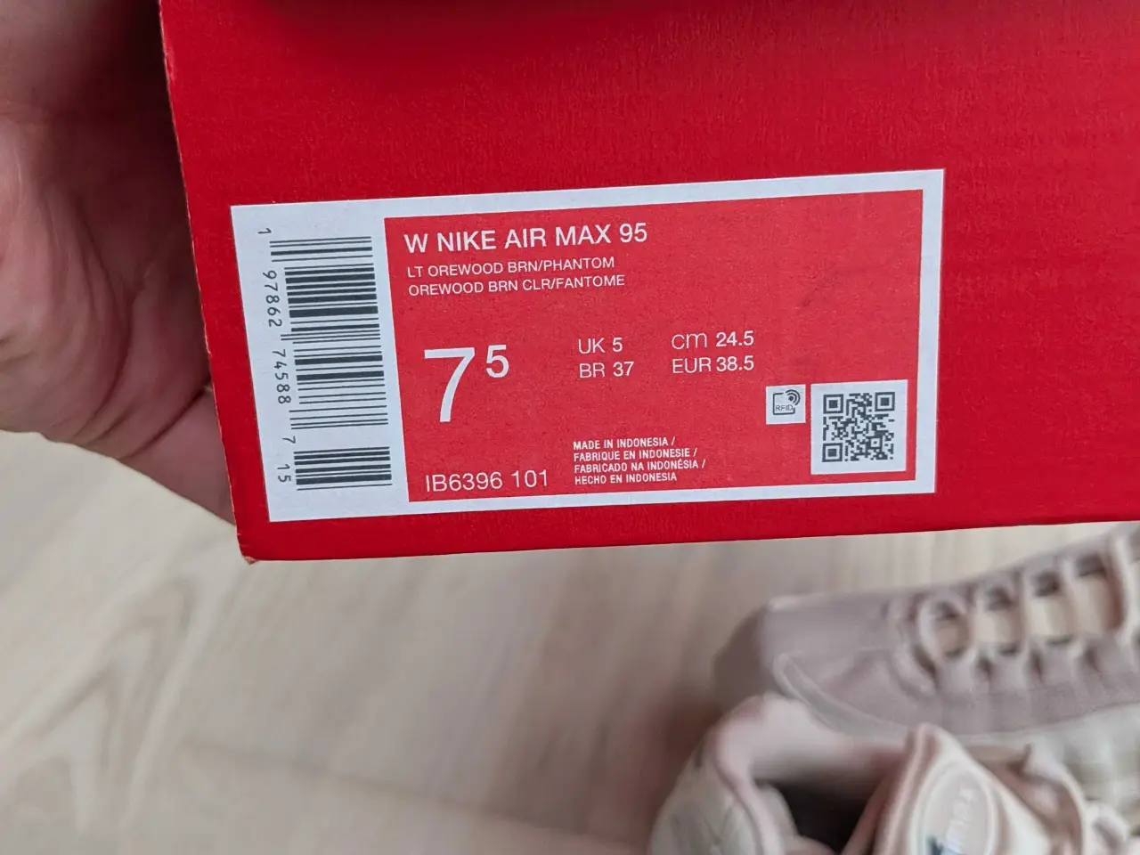 Billede 8 - Nike Air Max 95 Big Bubble Soft Pearl