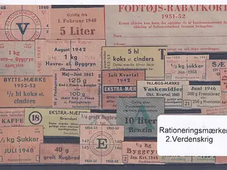 Rationeringsmærker - 2. Verdenskrig