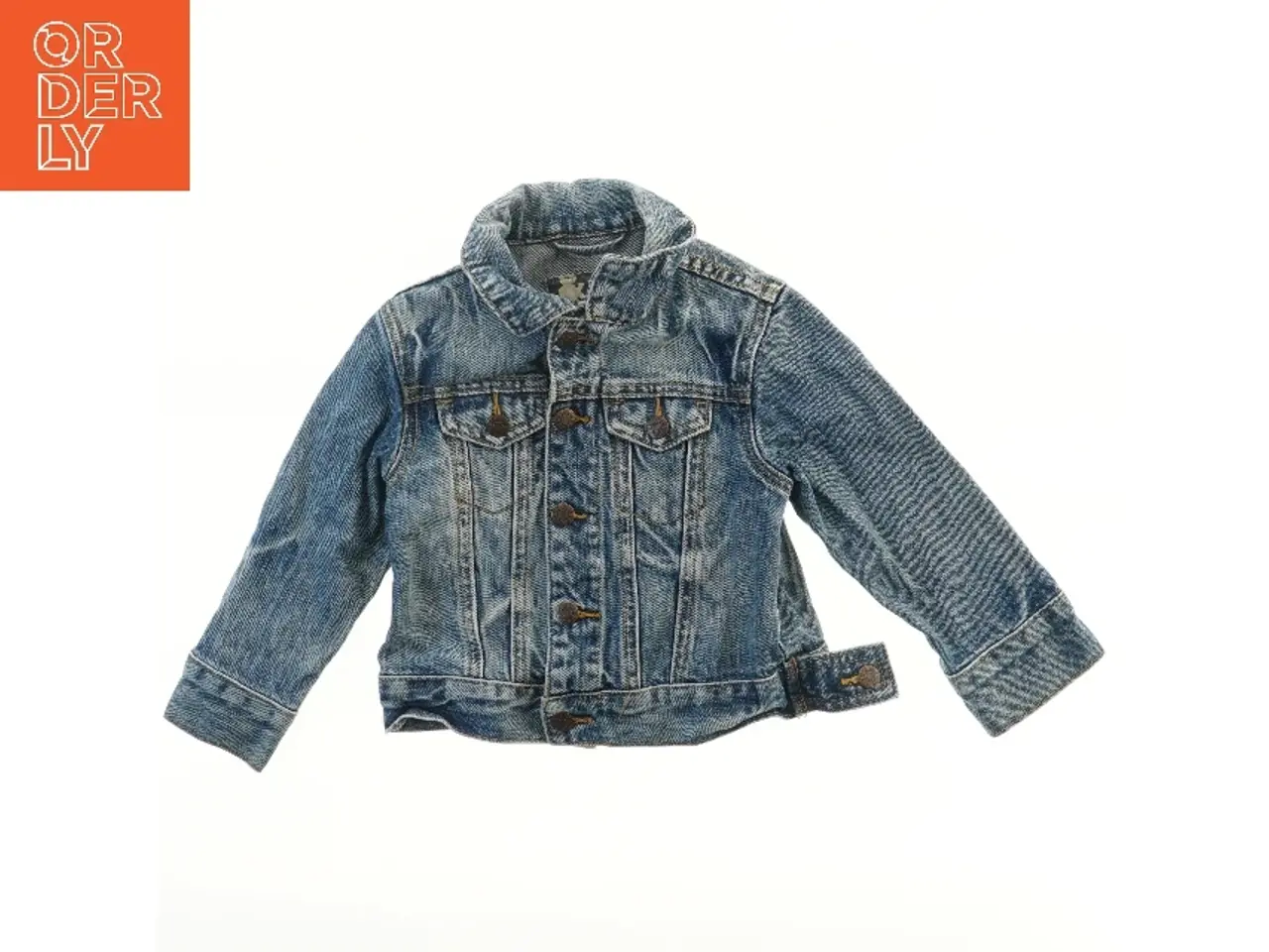 Billede 1 - Denimjakke (str. 92) til børn