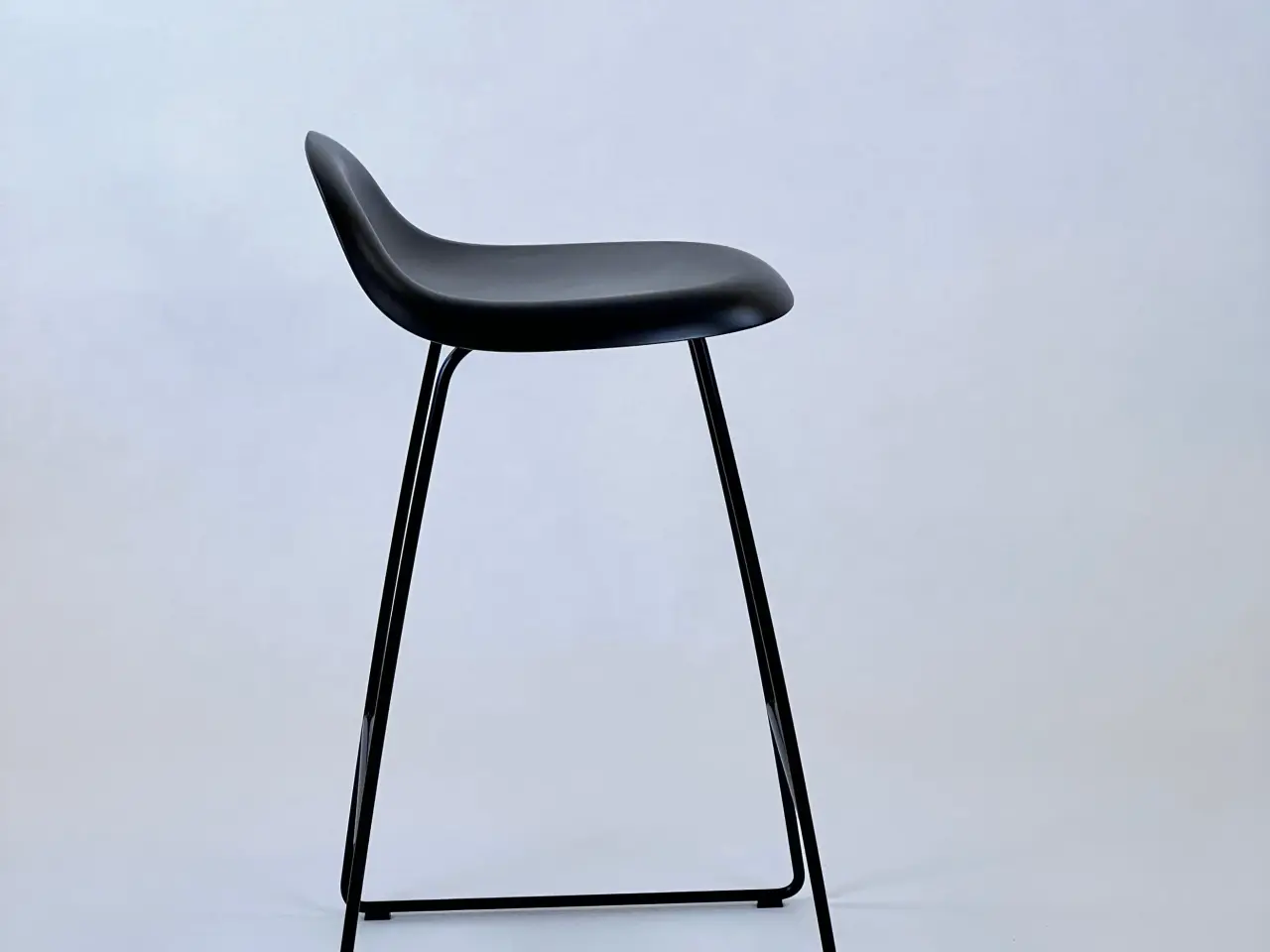 Billede 6 - GUBI 3D Bar Stool Barstol – Sort SH 75 cm