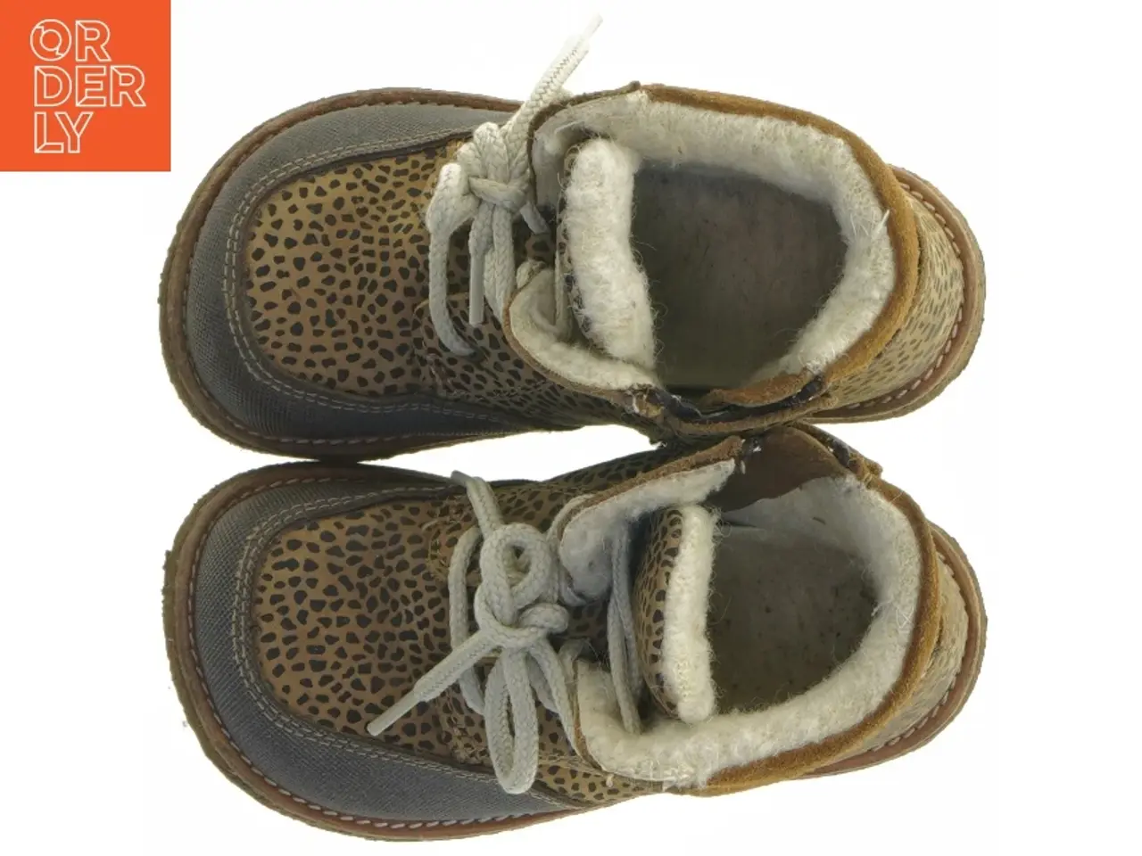Billede 4 - Børnestøvler med leopardprint fra Raptex (str. 23)