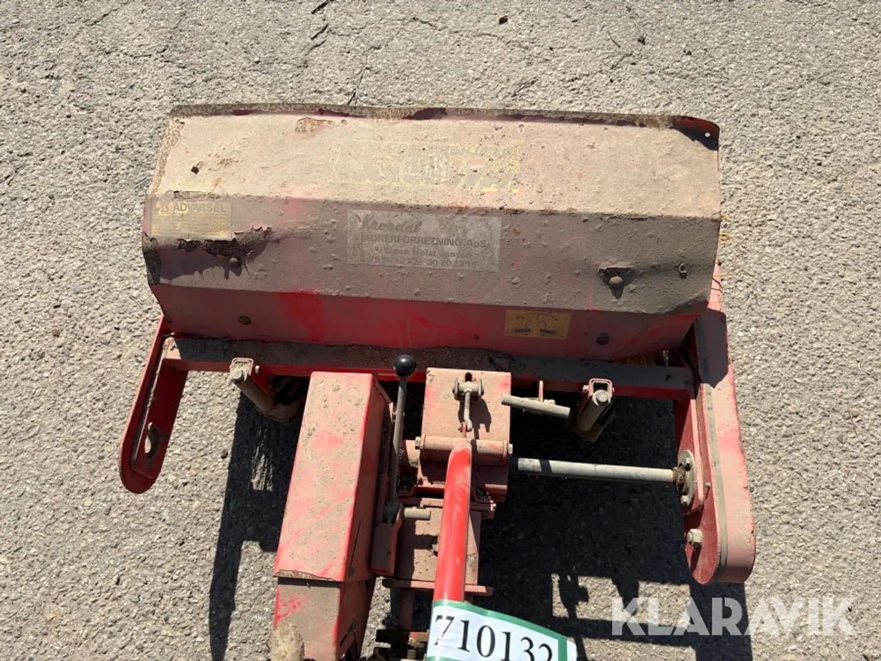 Billede 12 - 2-hjulet traktor Texas 521 med kost
