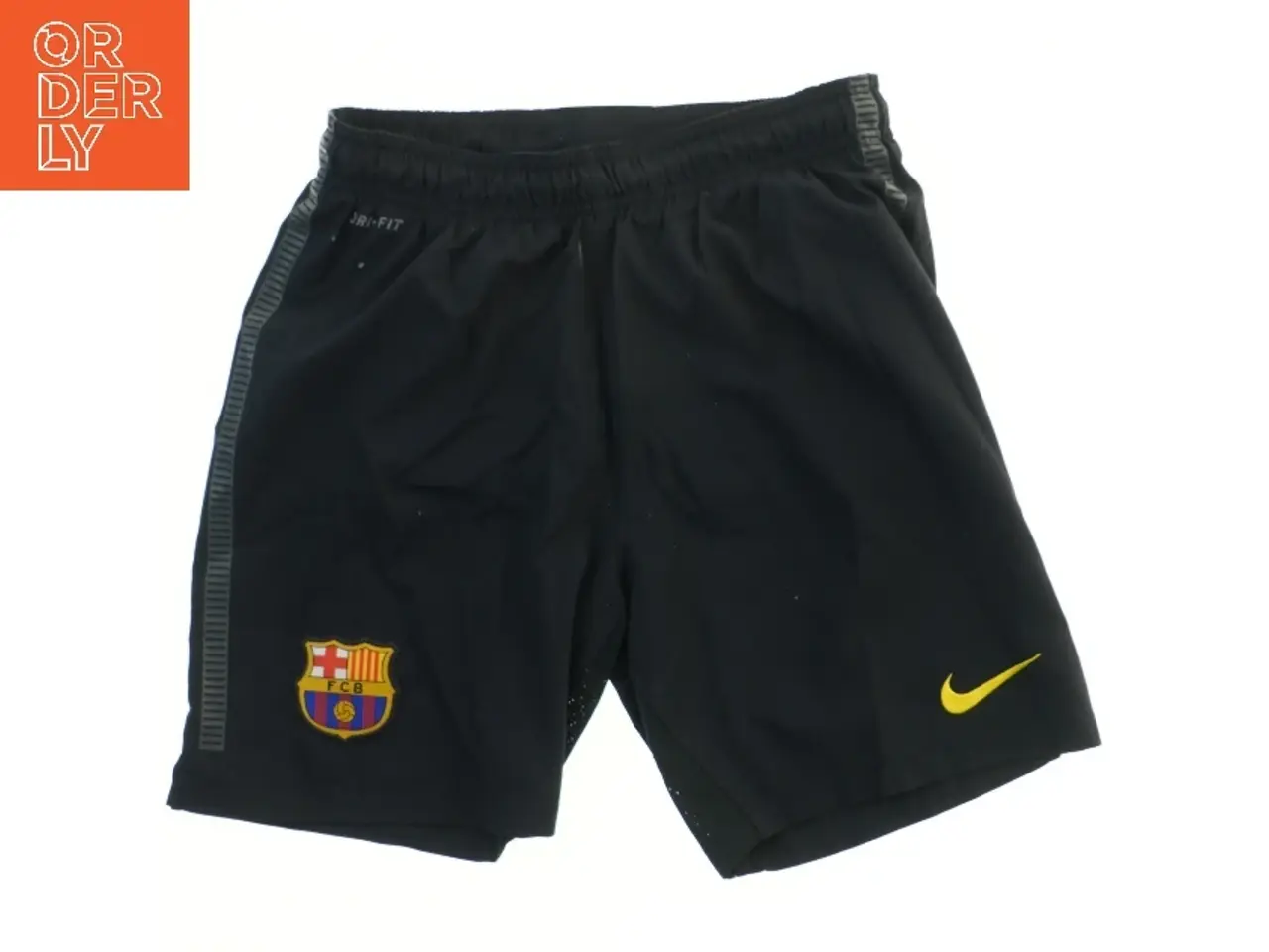 Billede 1 - Fodboldshorts med klublogo fra Nike (str. 152)