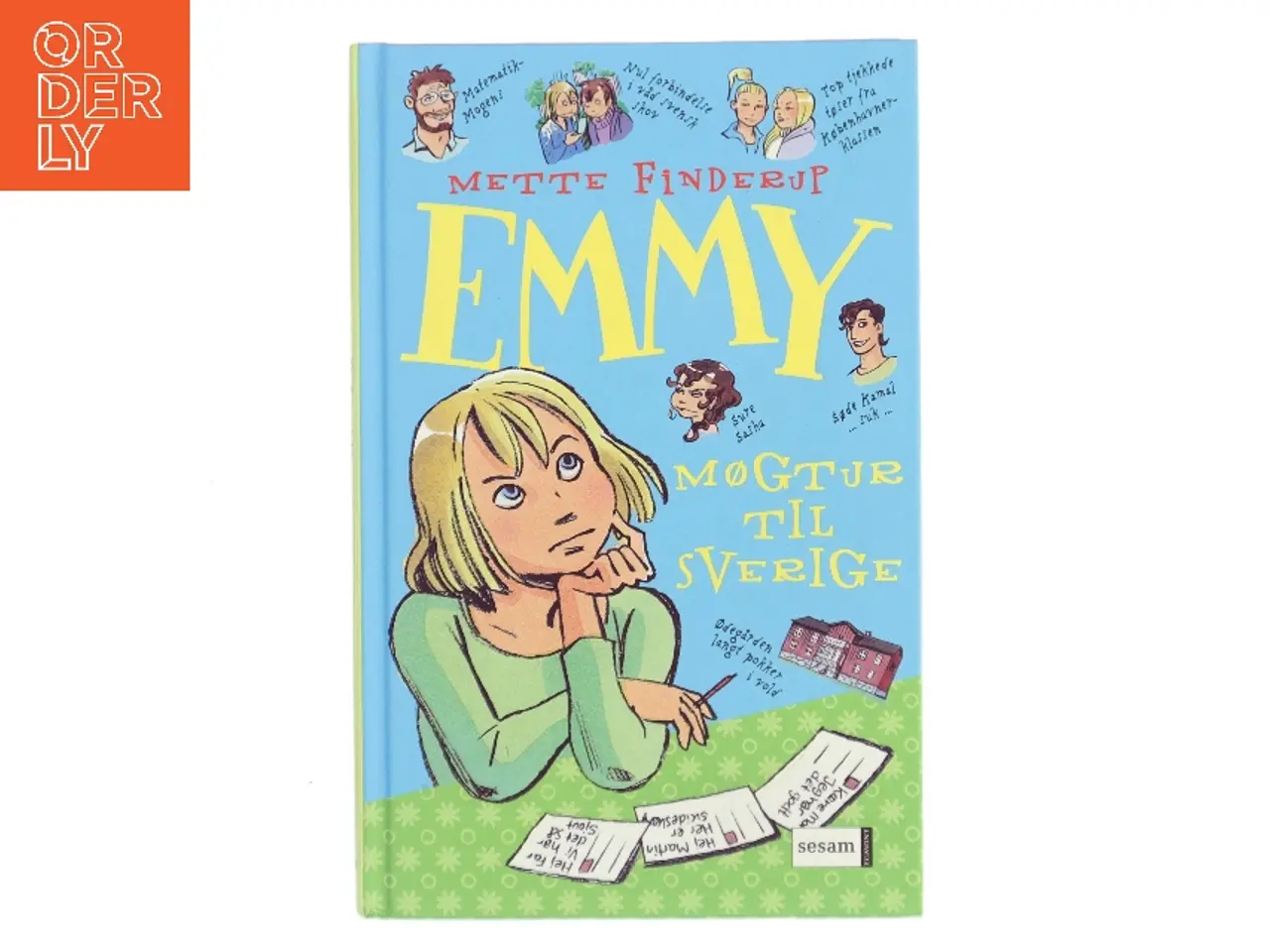 Billede 1 - Emmy - møgtur til Sverige af Mette Finderup (Bog)