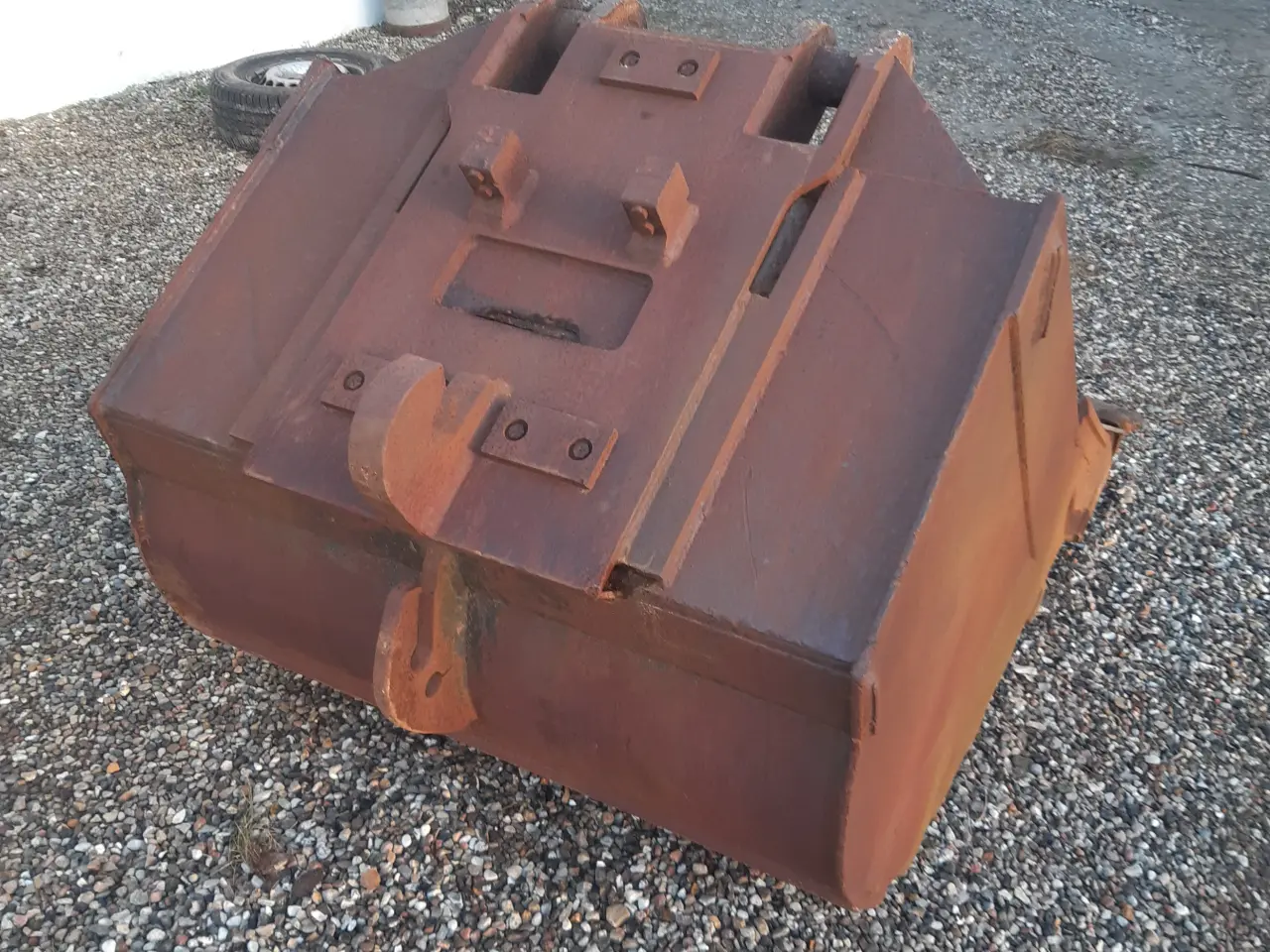Billede 1 - 120cm Graveskovl/Med VIBY S2 Skifte, og spadekløer