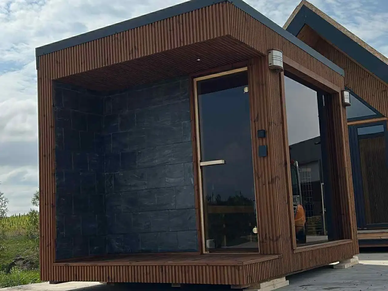 Billede 1 - FIRKANTET SAUNA 