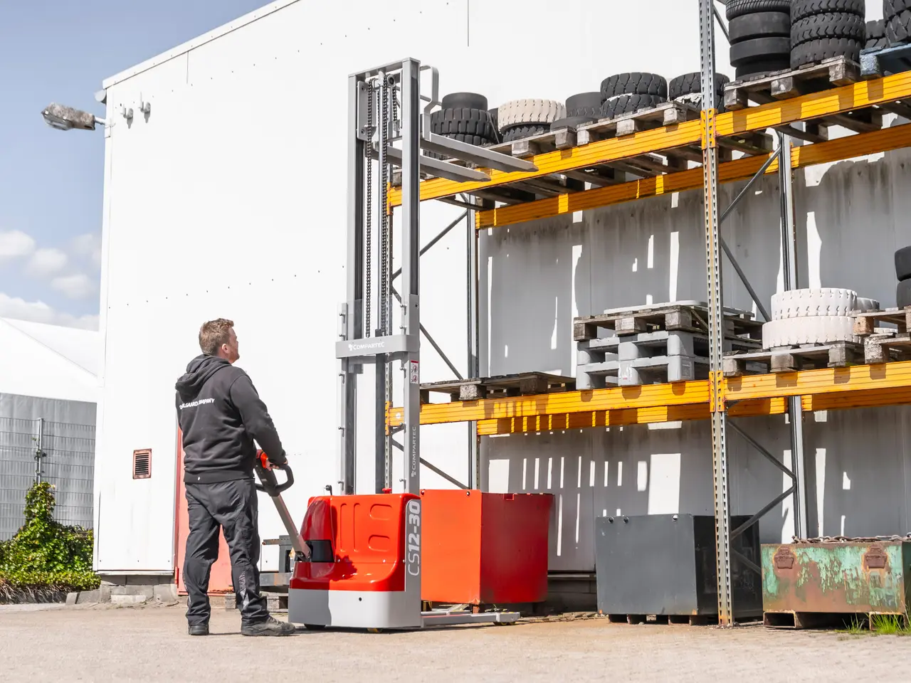 Billede 25 - CS12 Elektrisk stabler – 1200 kg kapacitet, løftehøjde op til 4000 mm