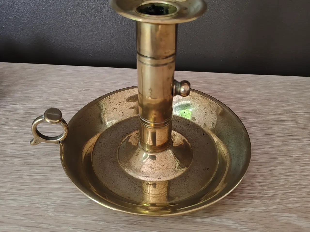 Billede 2 - Fin messing kammerstage