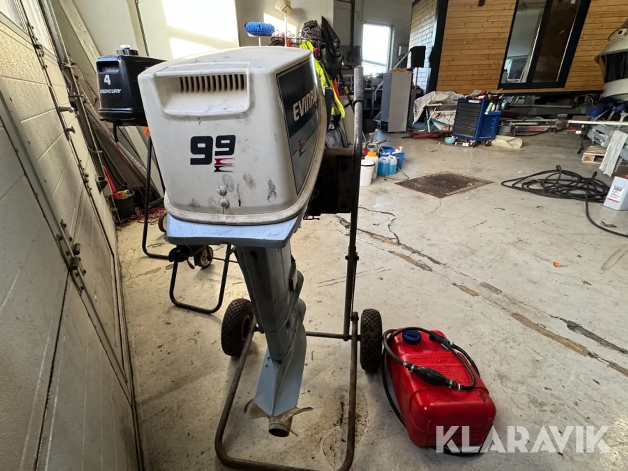 Billede 4 - Bådmotor Evinrude 99 - BE10BACON Lamg benet - 1 styk