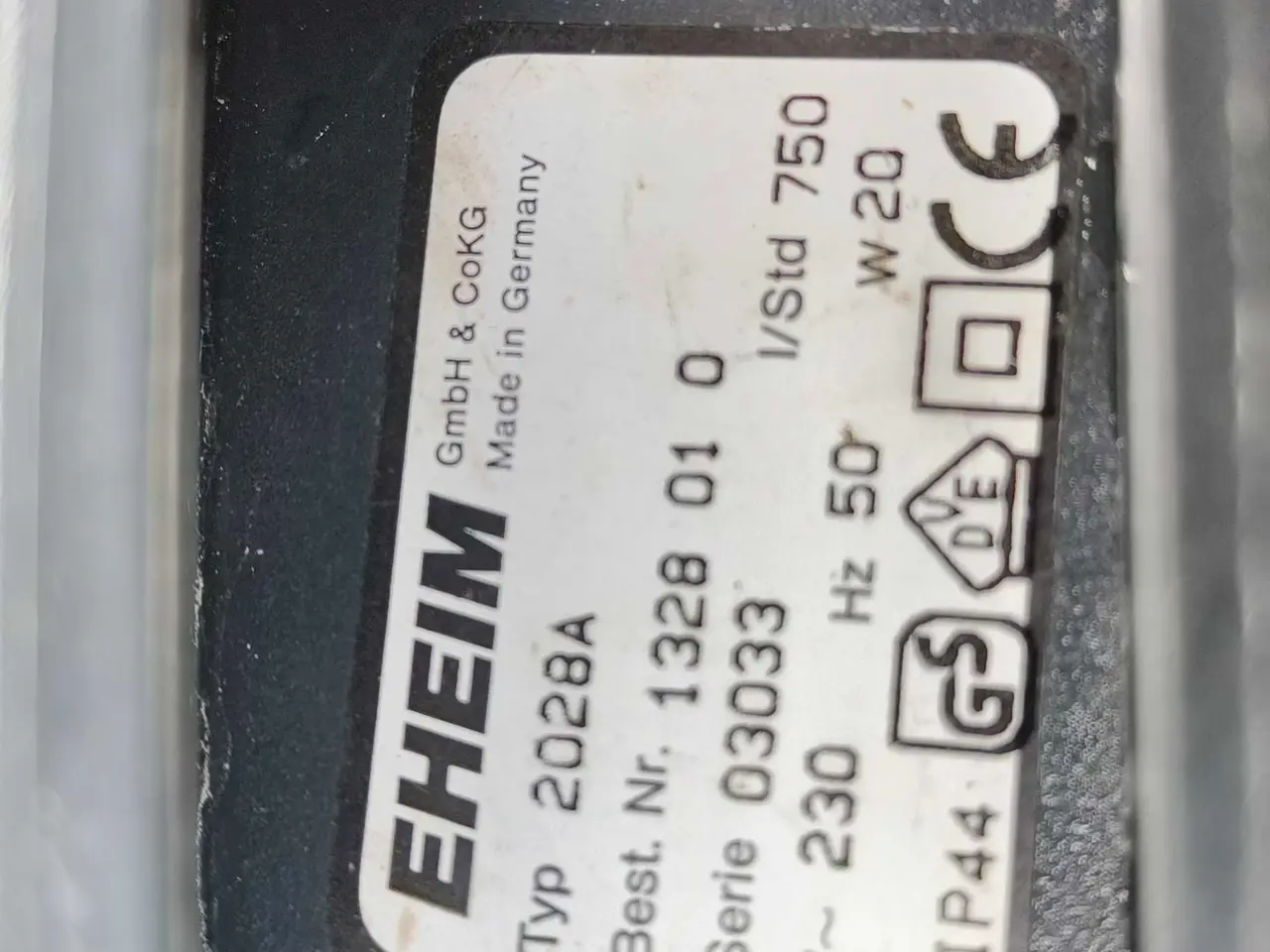 Billede 3 - Eheim 2228a spandpumpe