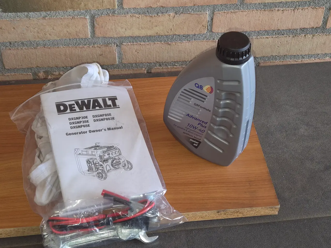 Billede 5 - DeWALT DXGNP35E generator – helt ny, brugt 2 timer