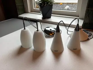Søde små glas lamper