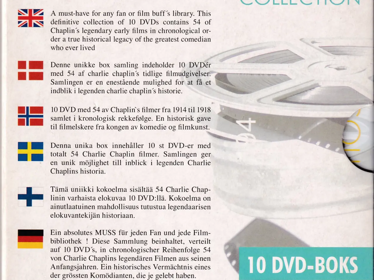 Billede 4 - Charlie Chaplin Collection (10 DVD BOKS)