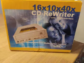 Cd brænder i original emb.