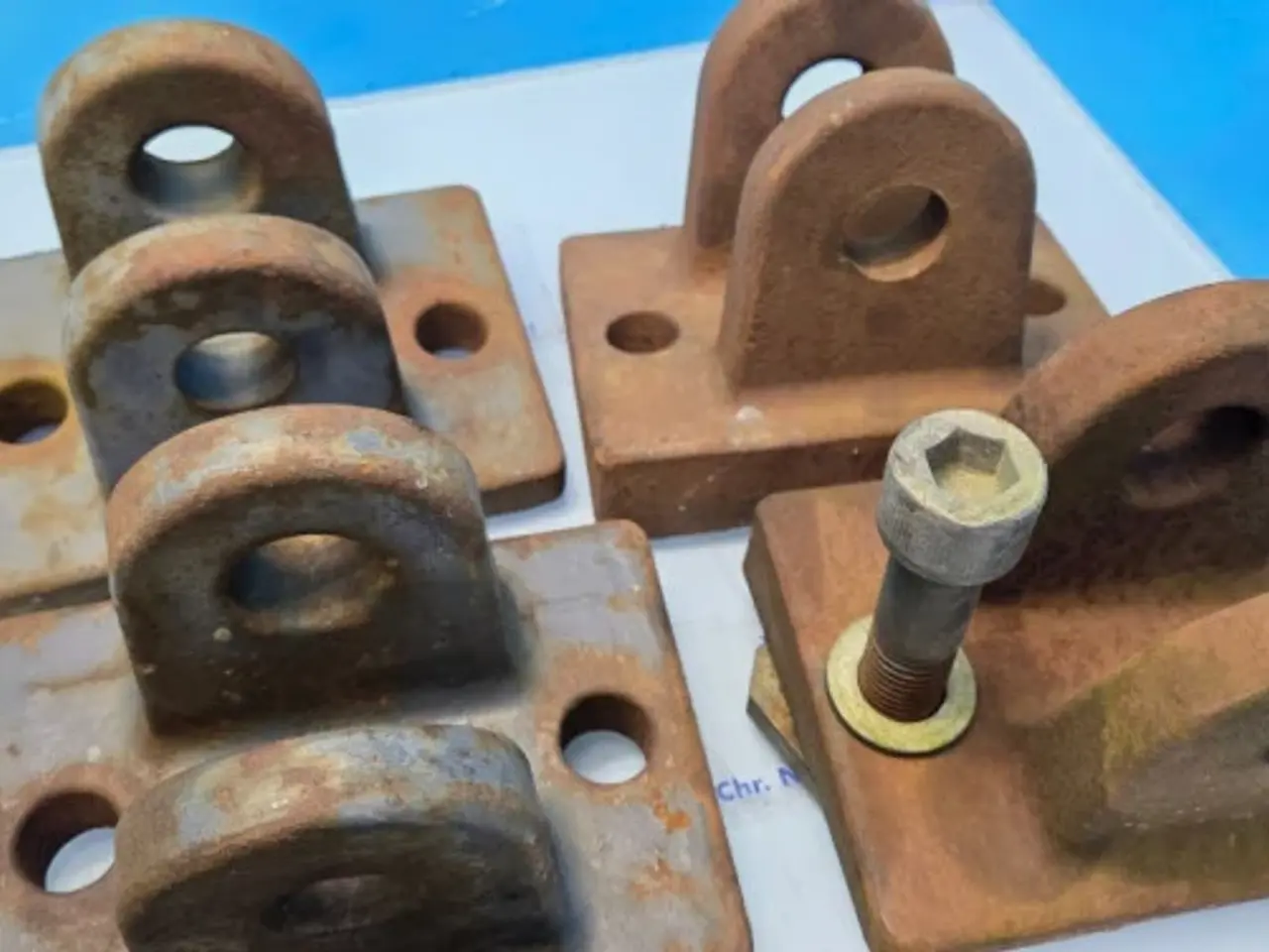 Billede 6 - New Holland TM115 Bugsekrog 82026936 7 Stk