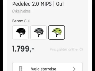 ABUS. L 56-62 Pedelec 2.0 MIPS | Gul Cykelhjelme.