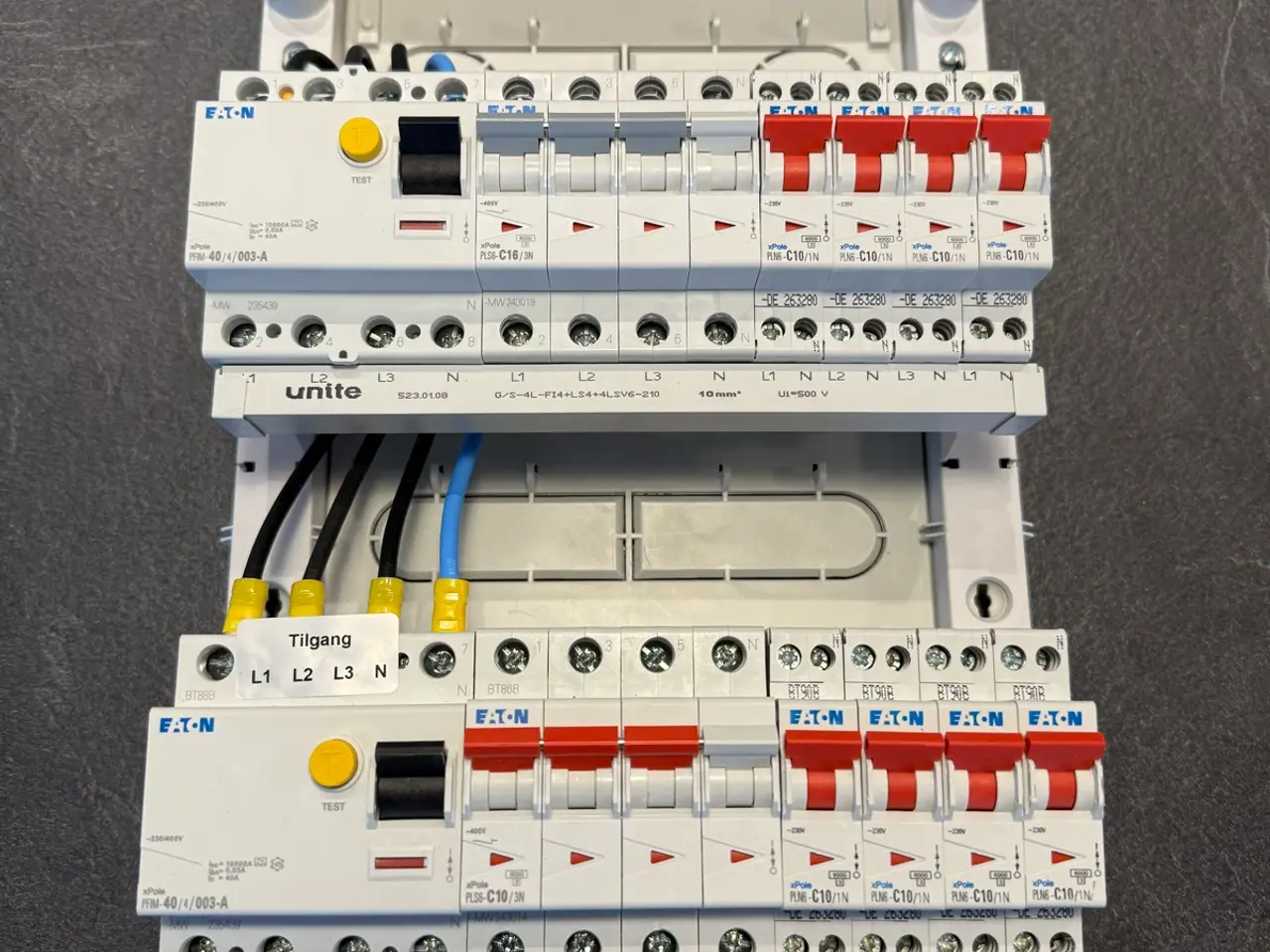 Billede 2 - Eltavle, ny, komplet