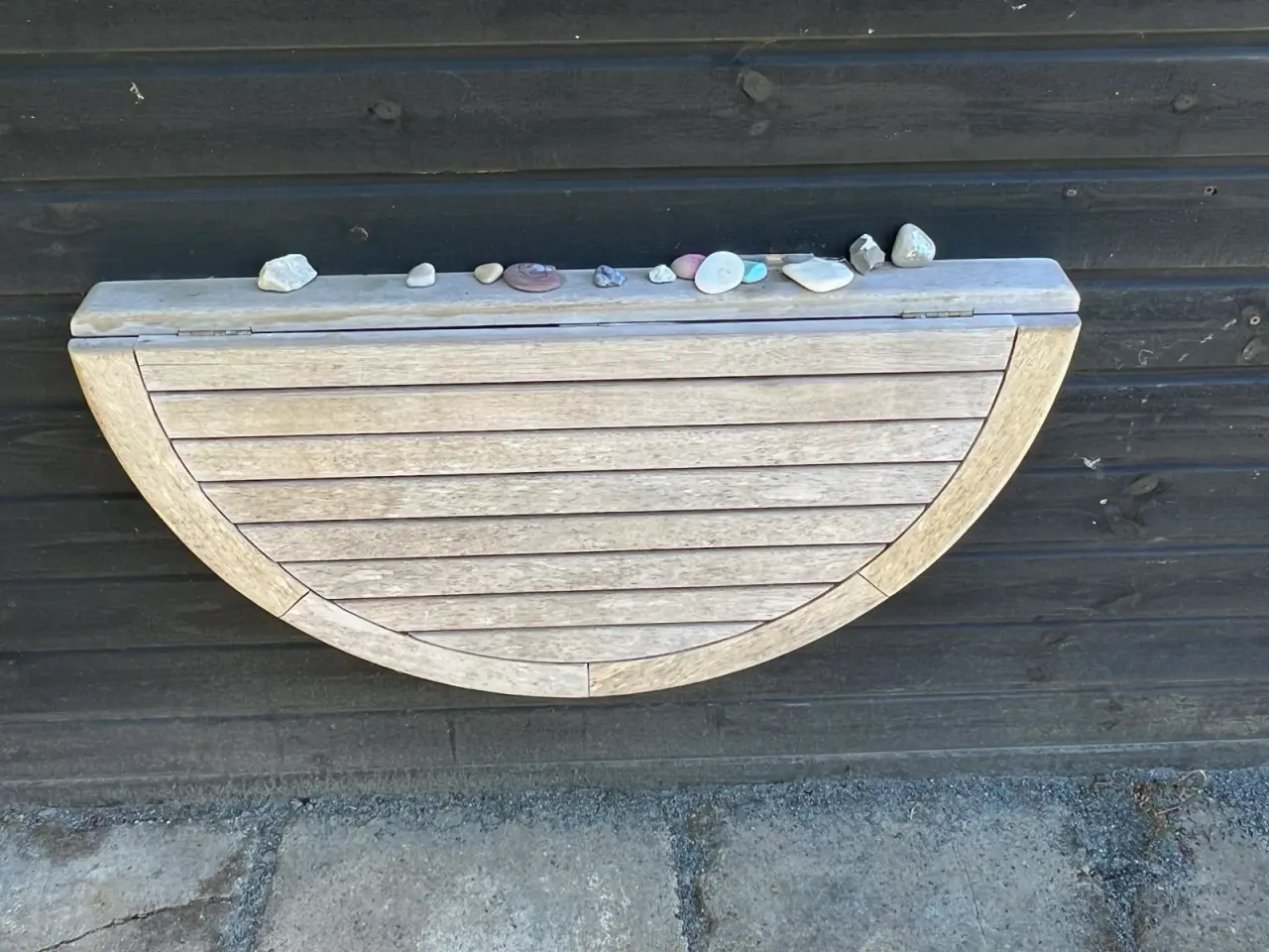 Billede 1 - Teak væghængt bord 