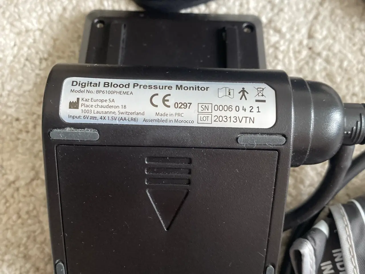 Billede 5 - Braun ExactFit 3 blodtryksmåler (BP6100)